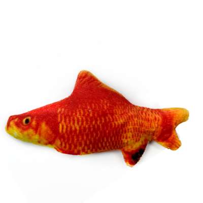 2019 Christmas gift fish lifelike set cute plush teaser treat funny cat toys