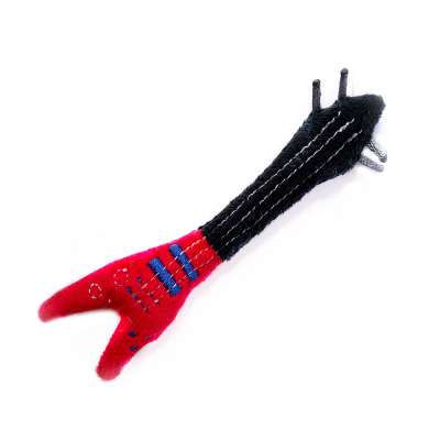 Wholesale set red electric guitar gift soft sleeping breathing funny cat toys for musical instruments